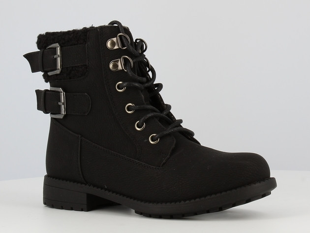 Bottes / Bottines  Filles chaussure avec zip, doublure chaude B186370