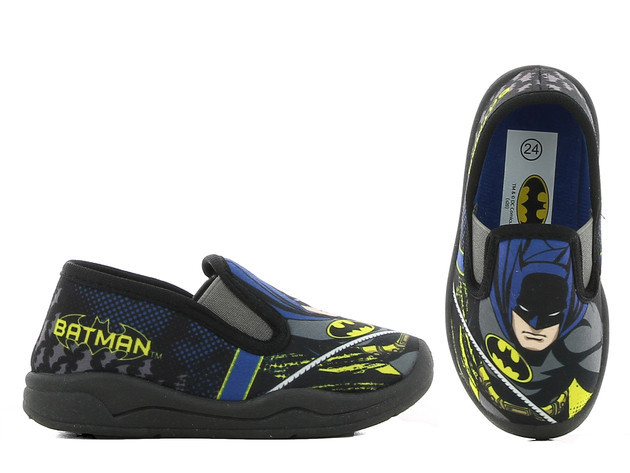 Pantoufles Batman Garçons chaussure facile à enfiler, chaude BM001183