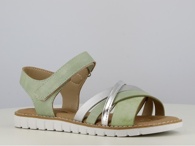 Sandales Femme Verte B925460 – du 36 au 41 – lot de 15 paires
