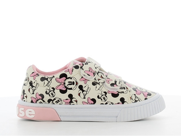 Basket de Sport Filles Blanche / Rose DM009359 – du 24 au 30 – lot de 12 paires