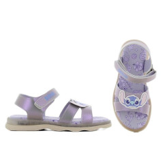 Sandales Filles Lumineuse Stitch Lilas LS001875 – du 24 au 32 – lot de 15 paires