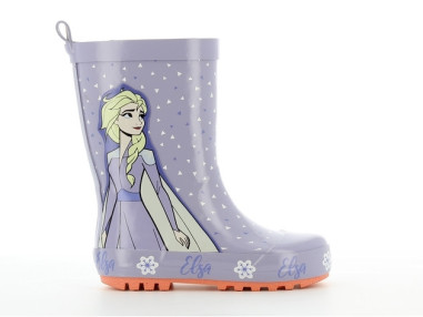 Bottes de pluie Filles Reine des neige Lilas FR001990 – du 22 au 30 – lot de 15 paires