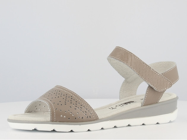 Sandales/Claquettes  Femme chaussure cuir, facile à enfiler B823984
